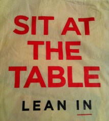 Sit at the table